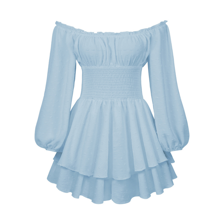 CYNRHIA™ – Mameluco elegante de manga larga con hombros descubiertos