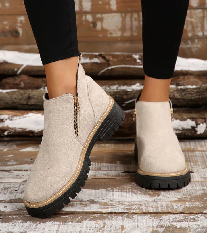 Heliviane™ - Cómodos botines ortopédicos para mujer con suela de cuña