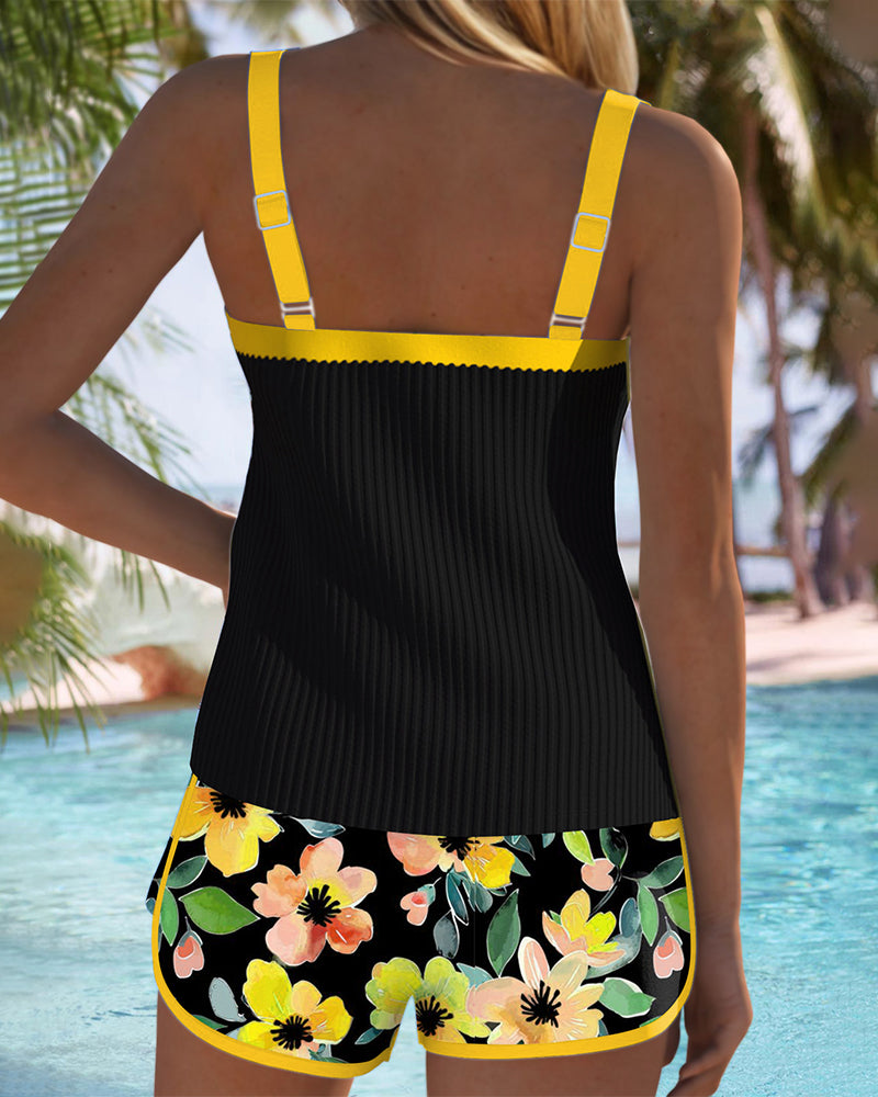 Matilda | Tankini Dos Piezas Pantalón Playa