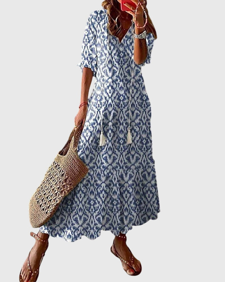 Amalia™ | Vestido de verano estilo bohemio vintage