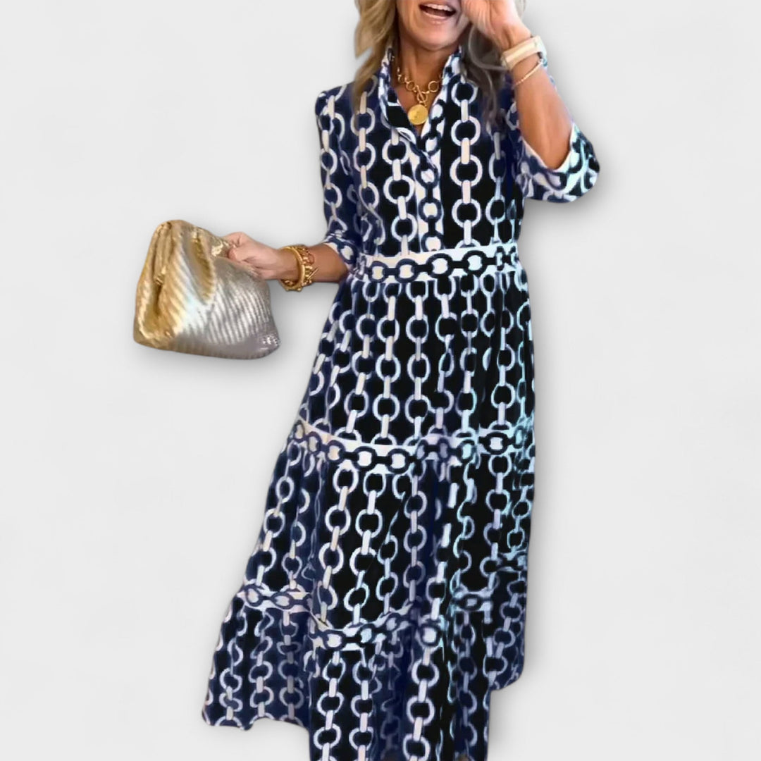 Marigold | Maxivestido cómodo - Elegancia sin esfuerzo, confianza diaria