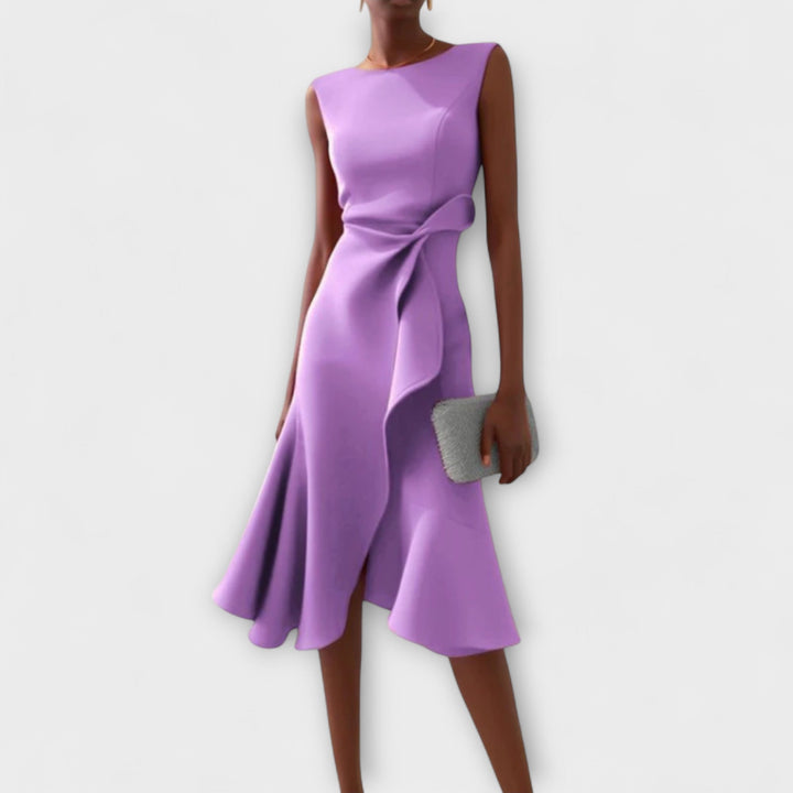 MARISSA™ – Elegante vestido sin mangas estilo cruzado