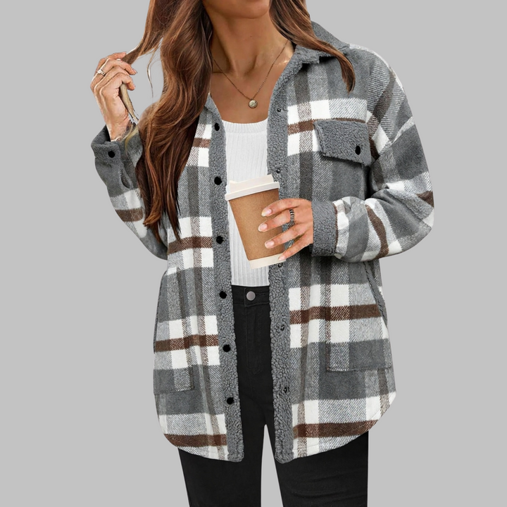 ZENY™ - Chaqueta clásica de manga larga con botones