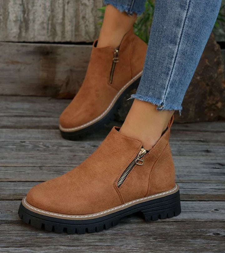 Heliviane™ - Cómodos botines ortopédicos para mujer con suela de cuña
