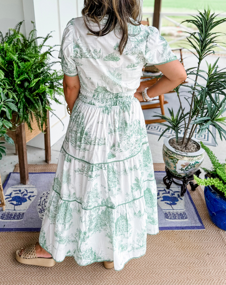Marcelline | Maxi de toile atemporal – Comodidad elegante y favorecedora con fluidez sin esfuerzo