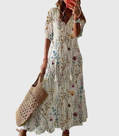 Amalia™ | Vestido de verano estilo bohemio vintage