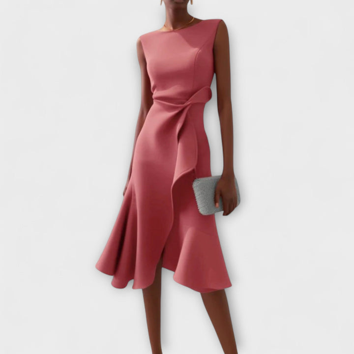 MARISSA™ – Elegante vestido sin mangas estilo cruzado