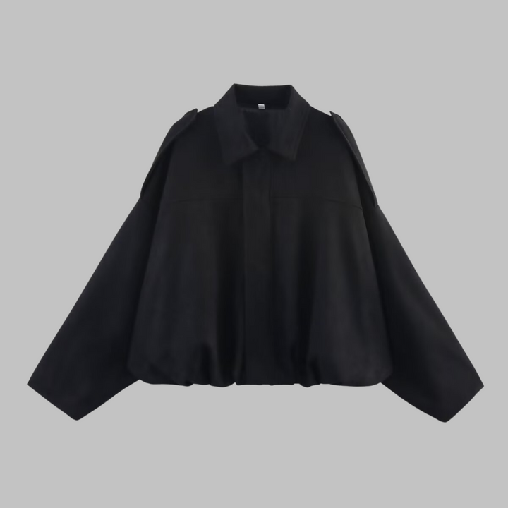 GIGI™ - Chaqueta urbana extragrande vintage con cremallera