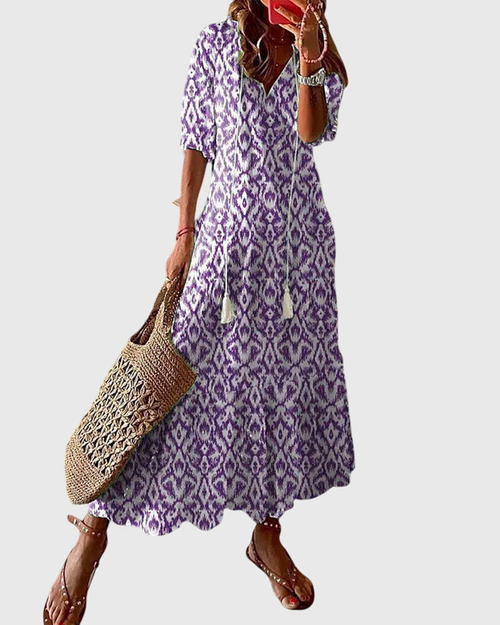 Amalia™ | Vestido de verano estilo bohemio vintage