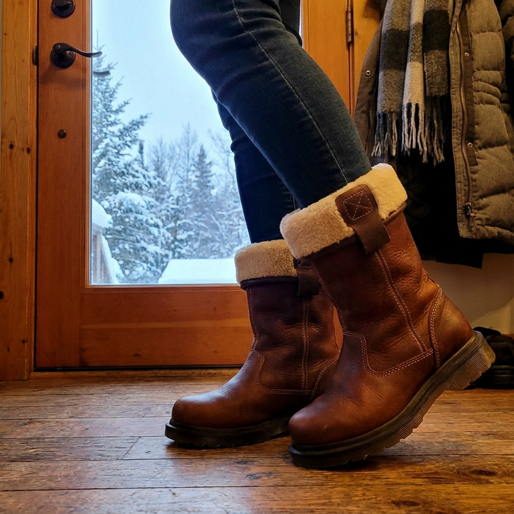 VALERIE – BOTAS DE INVIERNO CÓMODAS FORRADAS DE PIEL