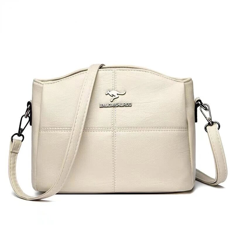 Bolso bandolera de cuero para mujer