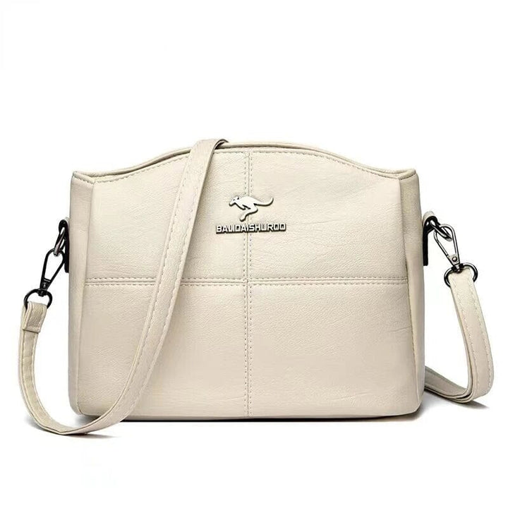 Bolso bandolera de cuero para mujer