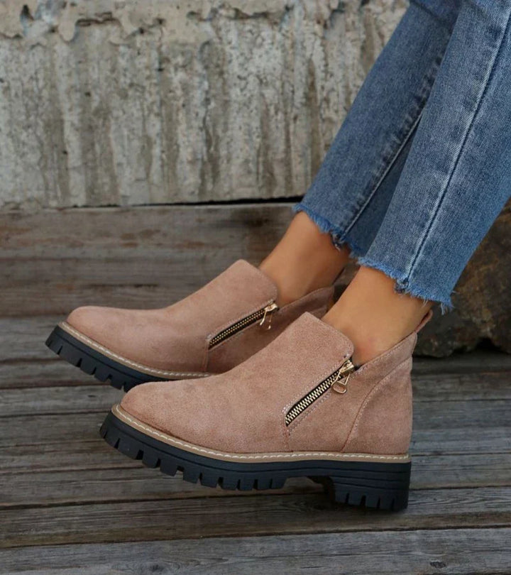 Heliviane™ - Cómodos botines ortopédicos para mujer con suela de cuña
