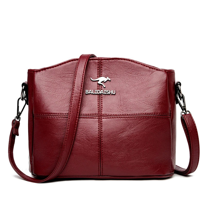 Bolso bandolera de cuero para mujer