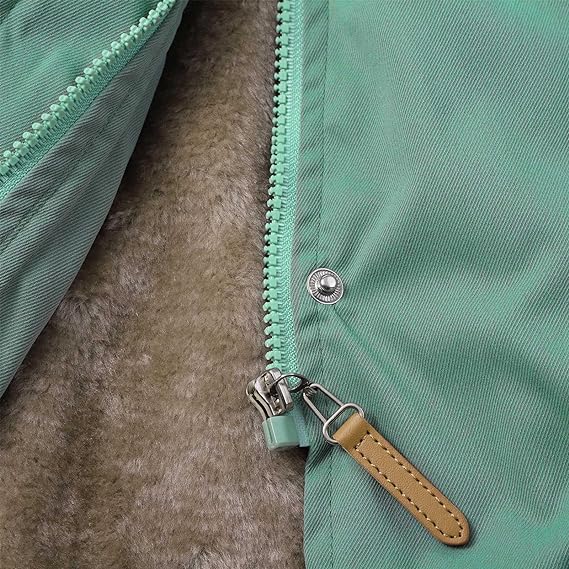 Vivia | Parka elegante con forro Sherpa
