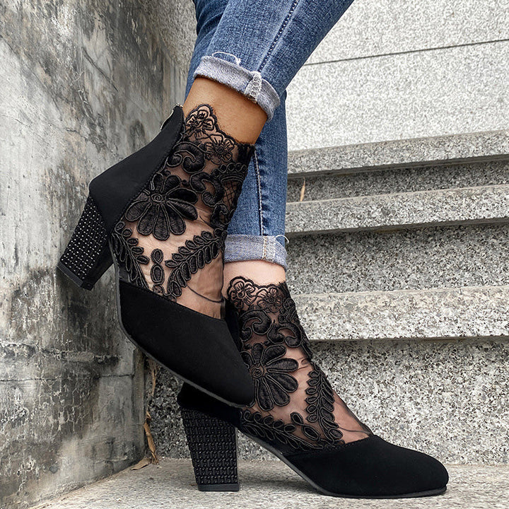 Capucine - Botines elegantes de encaje