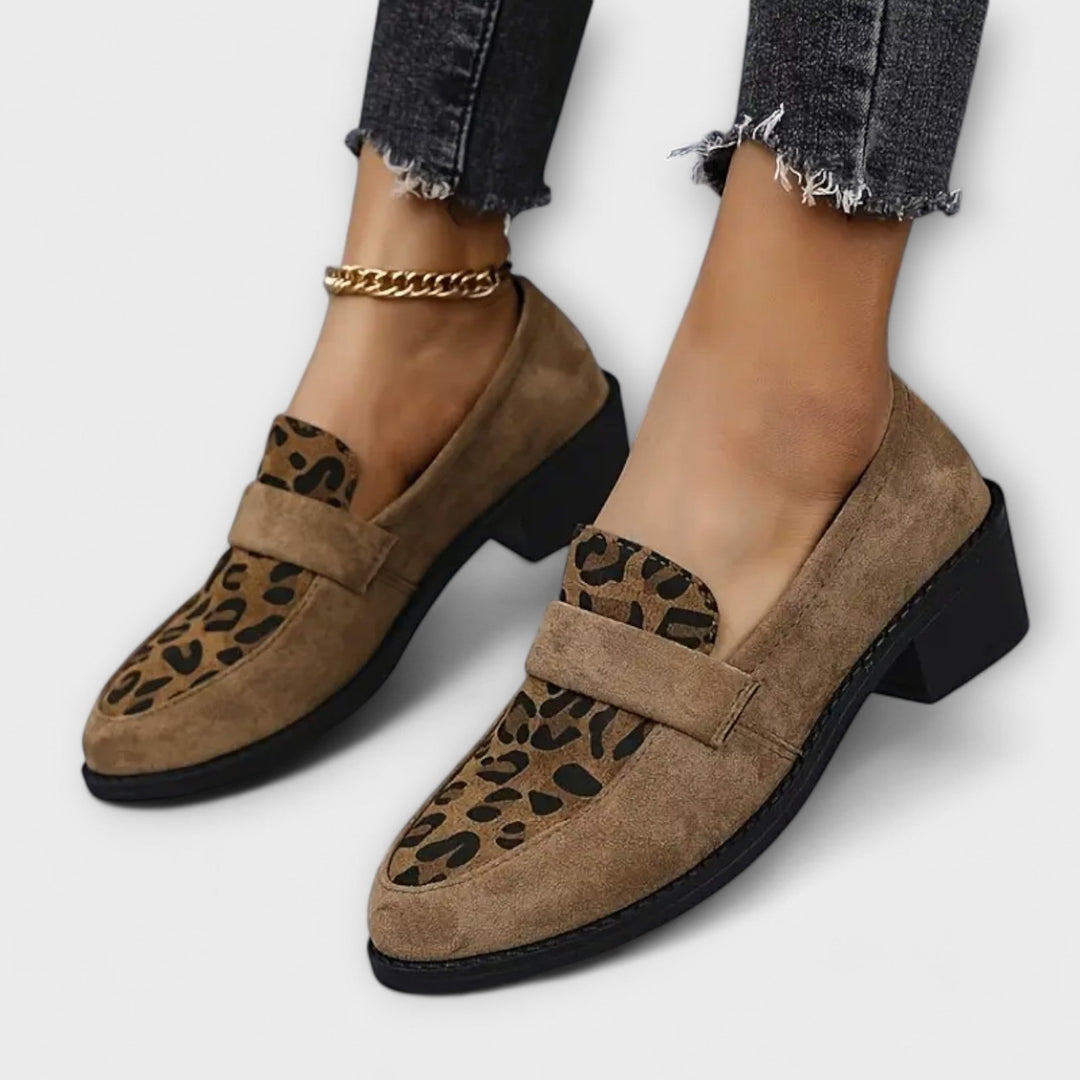 Aurora | Zapatos Elegantes de Leopardo