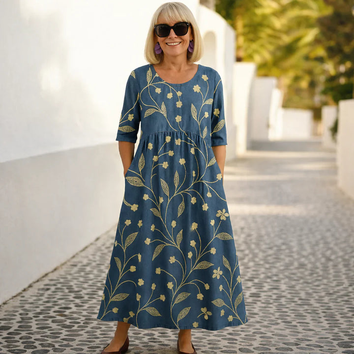 Lily | Vestido Midi - Comodidad sin Esfuerzo