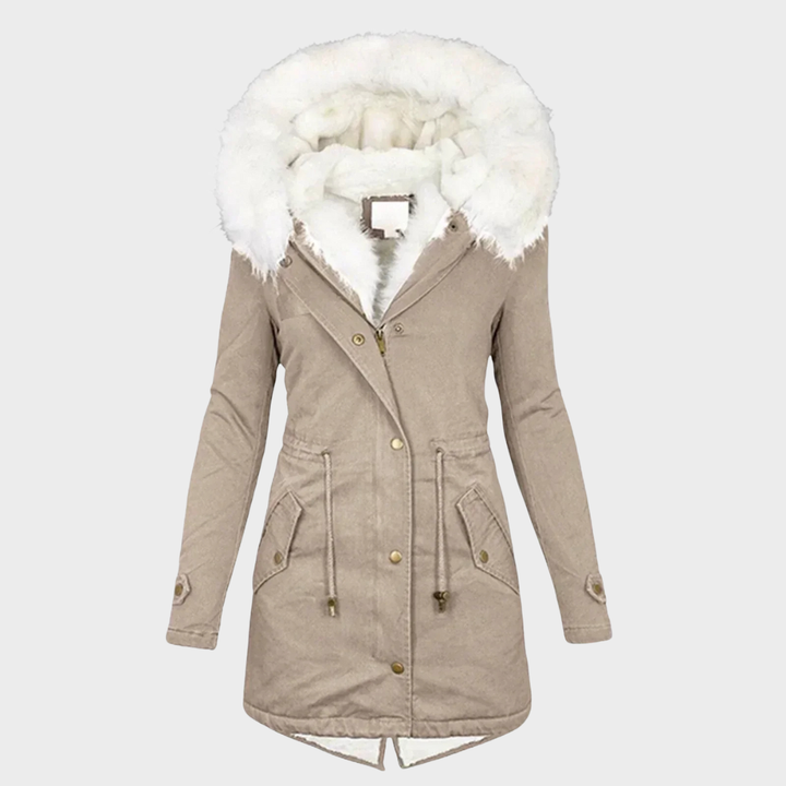 Aurielle | Parka de invierno de piel sintética