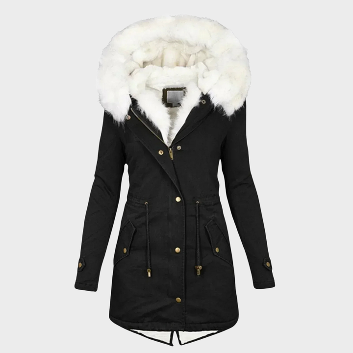 Aurielle | Parka de invierno de piel sintética