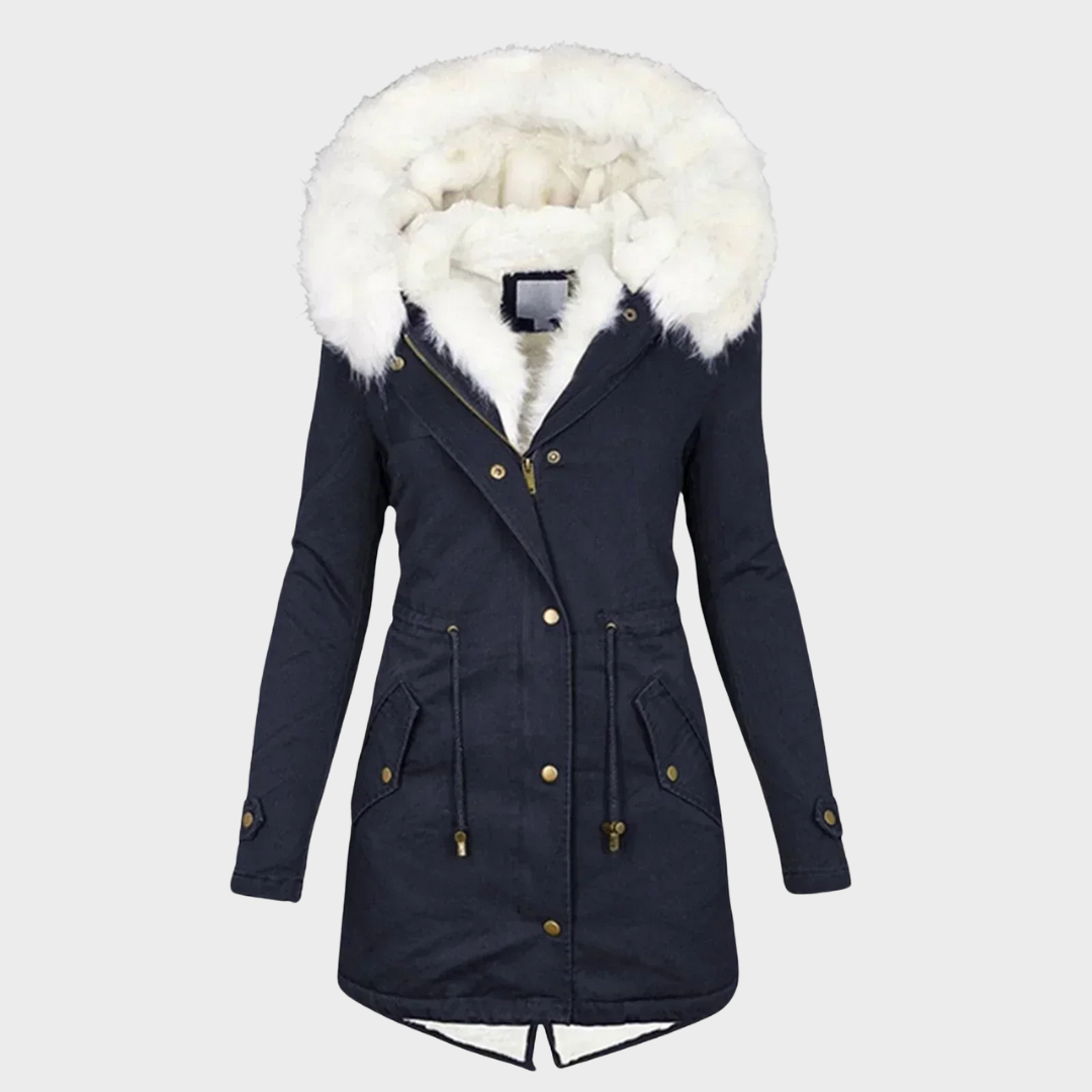 Aurielle | Parka de invierno de piel sintética