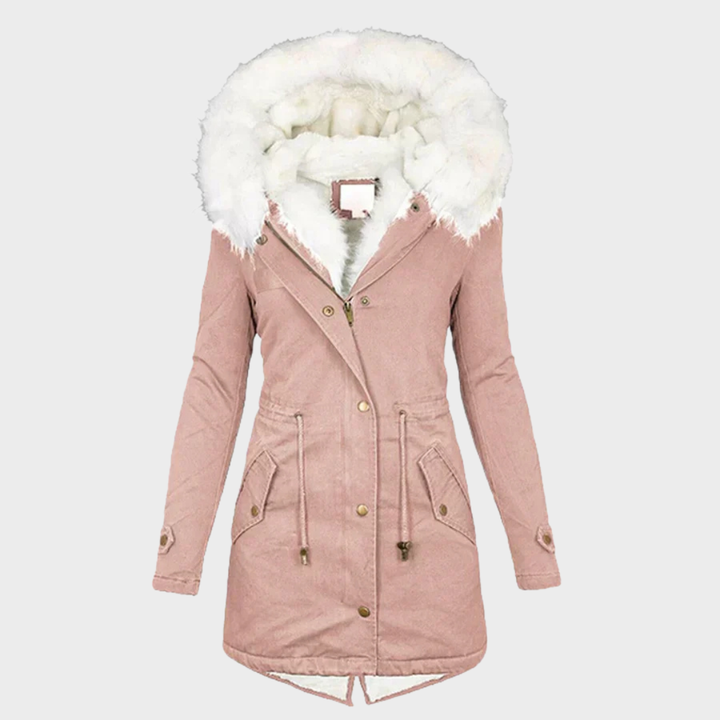 Aurielle | Parka de invierno de piel sintética