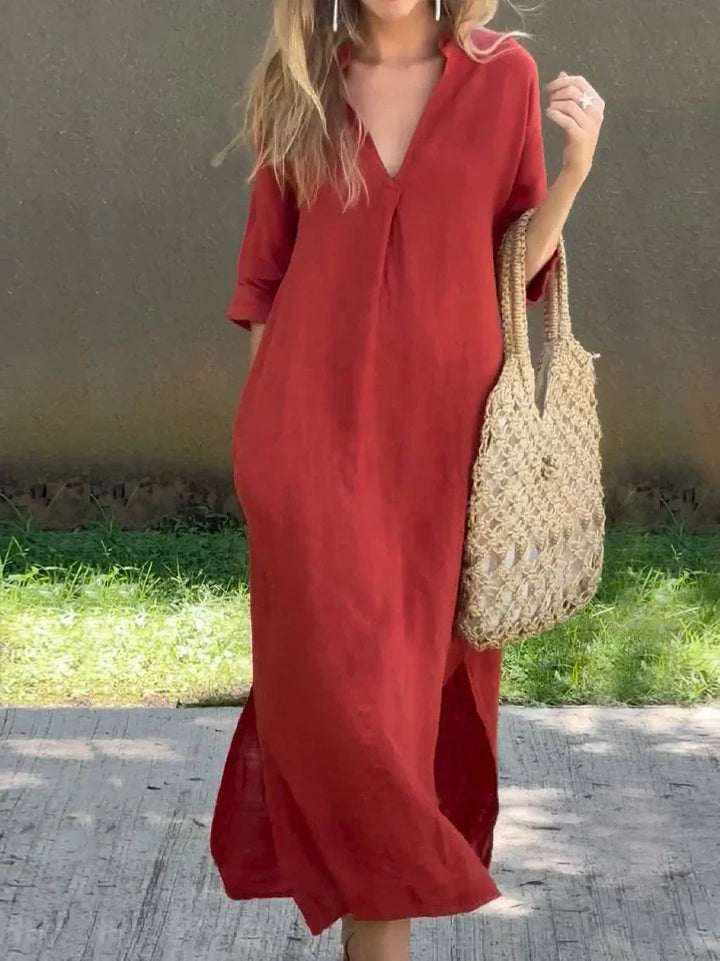 Amalie - Vestido informal holgado