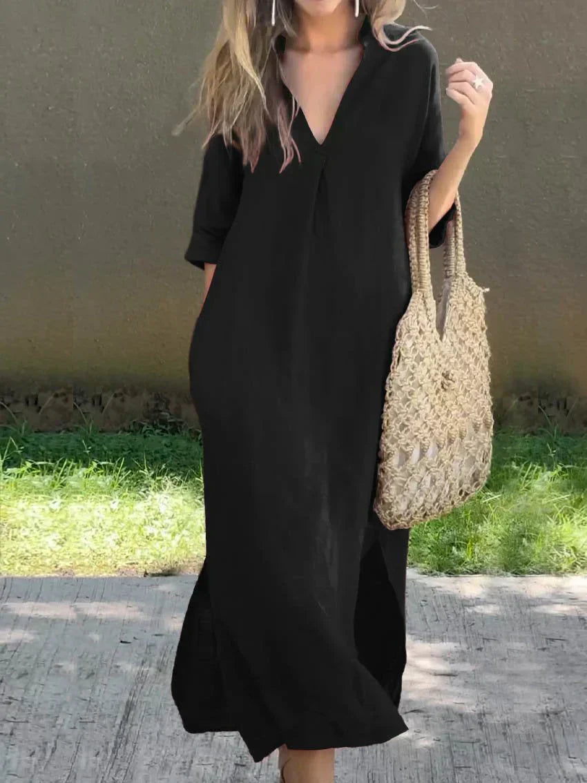 Amalie - Vestido informal holgado