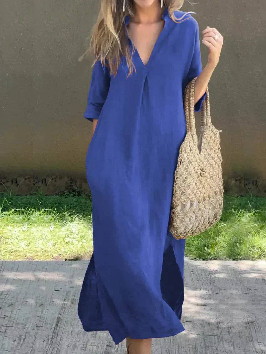 Amalie - Vestido informal holgado