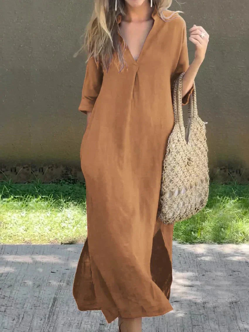 Amalie - Vestido informal holgado