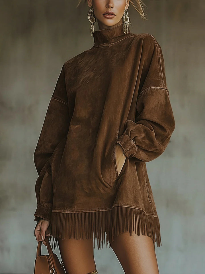 Tia | Vestido de Ante
