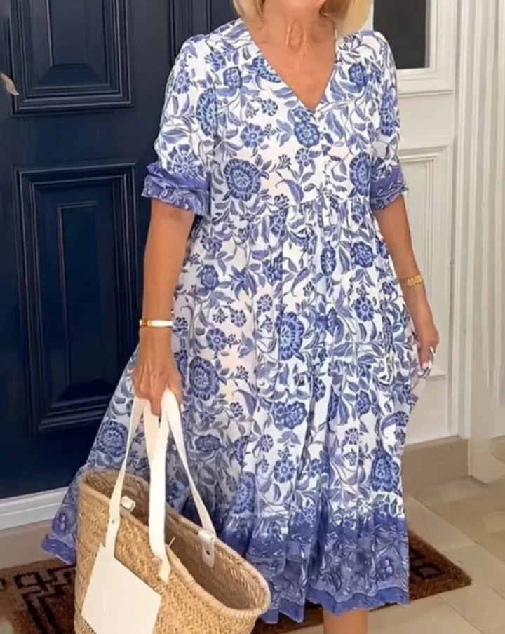 Radiante | Vestido maxi bohemio – Siéntete hermosa, sin esfuerzo