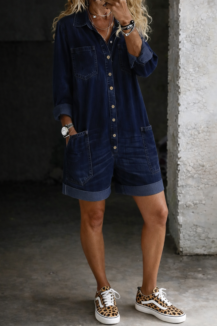 Nora | Mono Denim Casual Corto