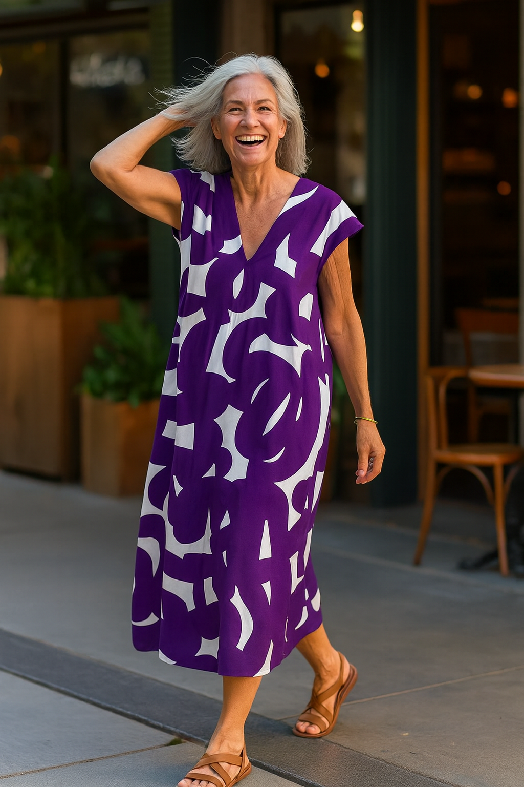 Corinne | Vestido maxi sofisticado – Ajuste favorecedor con cobertura del vientre