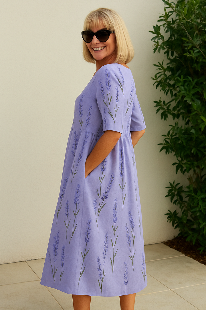Lily | Vestido Midi - Comodidad sin Esfuerzo