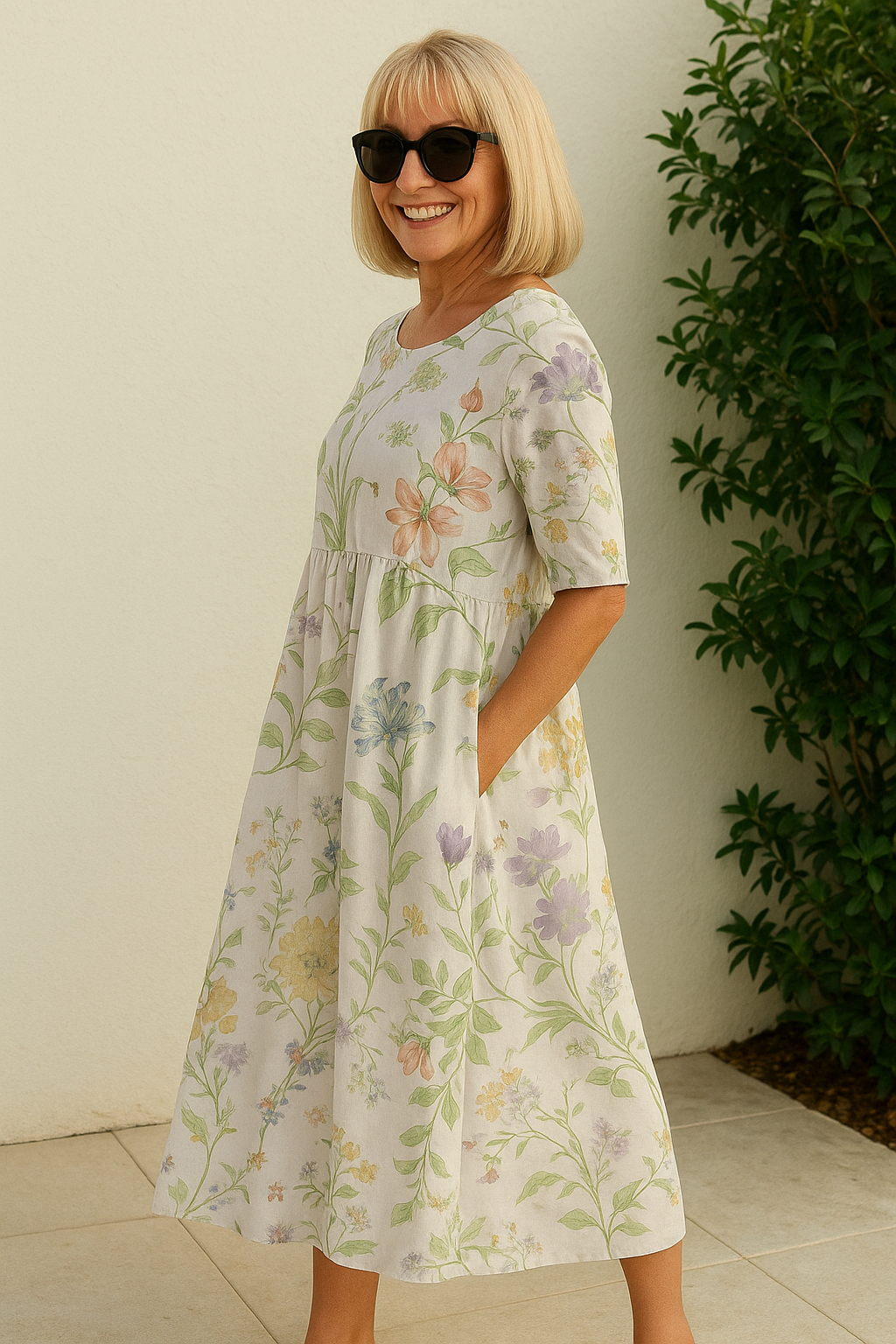 Lily | Vestido Midi - Comodidad sin Esfuerzo