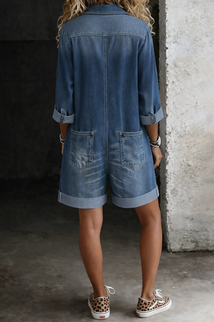 Nora | Mono Denim Casual Corto