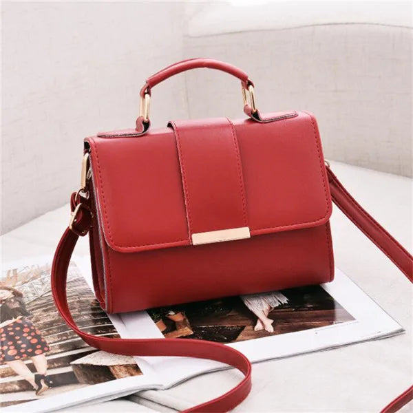 Bolso Bandolera Retro Chic para Mujer - Piel Sintética de Alta Calidad