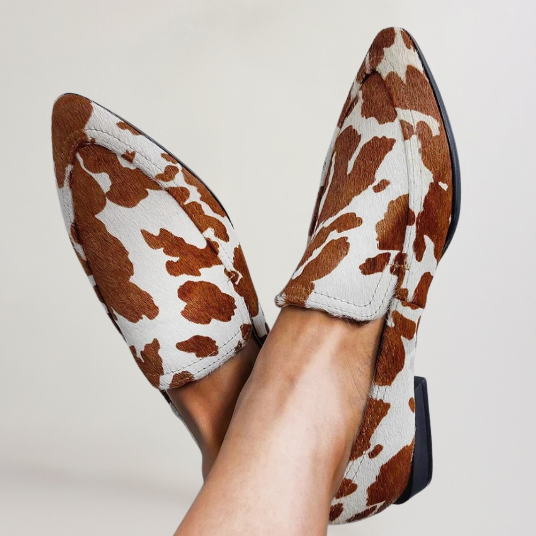 Leona | Loafers Elegantes de Tacón Bajo