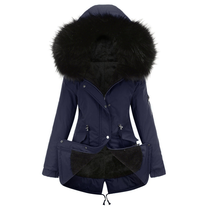 MARINA™ | Parka cálida con ribete de terciopelo