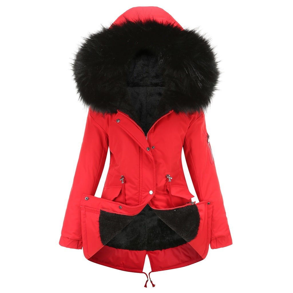 MARINA™ | Parka cálida con ribete de terciopelo