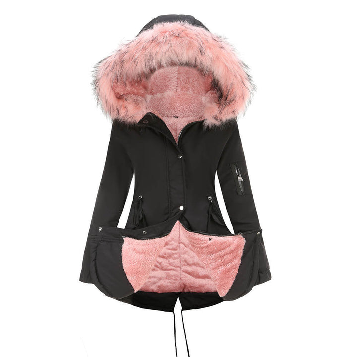 MARINA™ | Parka cálida con ribete de terciopelo