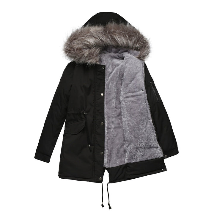 MARINA™ | Parka cálida con ribete de terciopelo