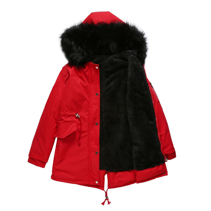 MARINA™ | Parka cálida con ribete de terciopelo