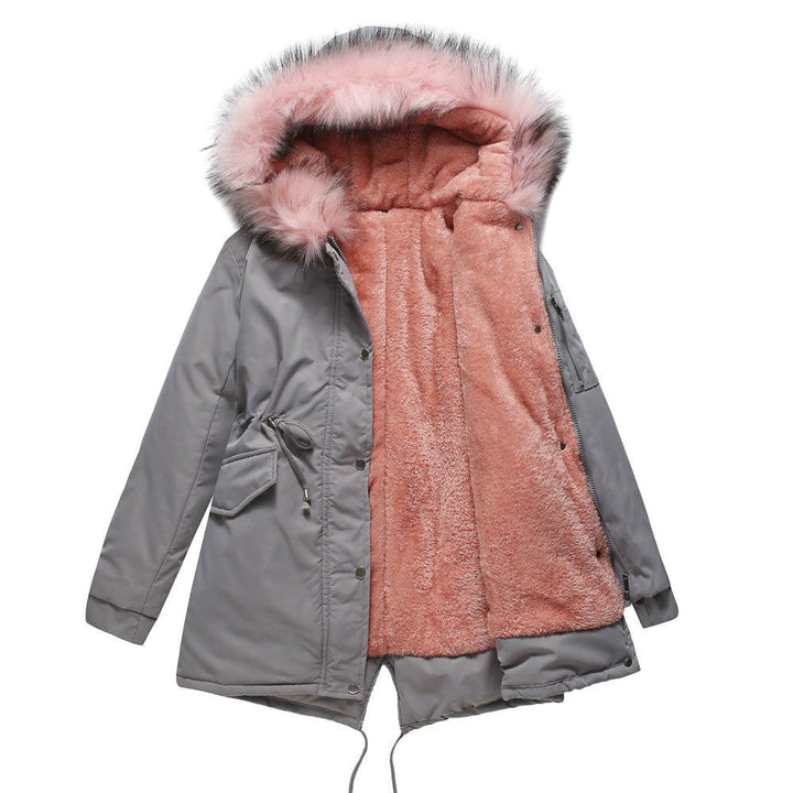 MARINA™ | Parka cálida con ribete de terciopelo