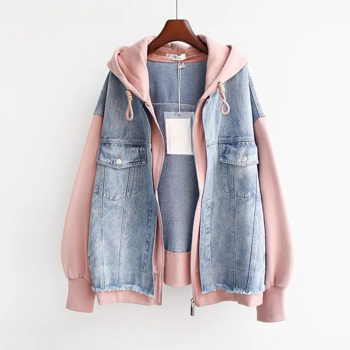 MIRA™ | Chaqueta vaquera de dos tonos
