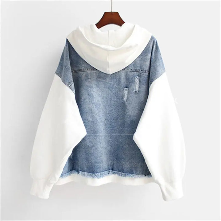 MIRA™ | Chaqueta vaquera de dos tonos