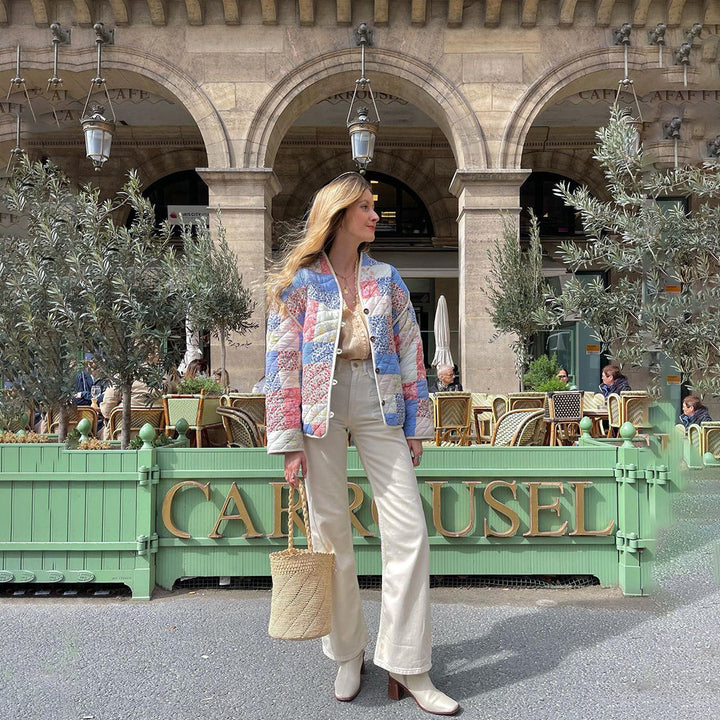 NICOLE™ - Chaqueta Estampada de Moda