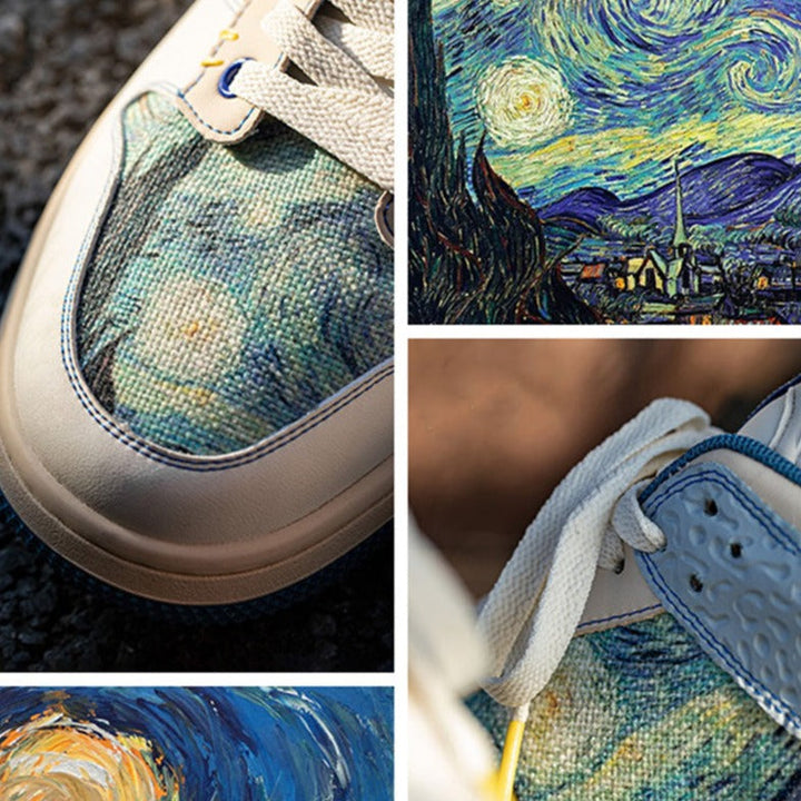 VAN GOGH™ | Zapatillas inspiradas en La noche estrellada