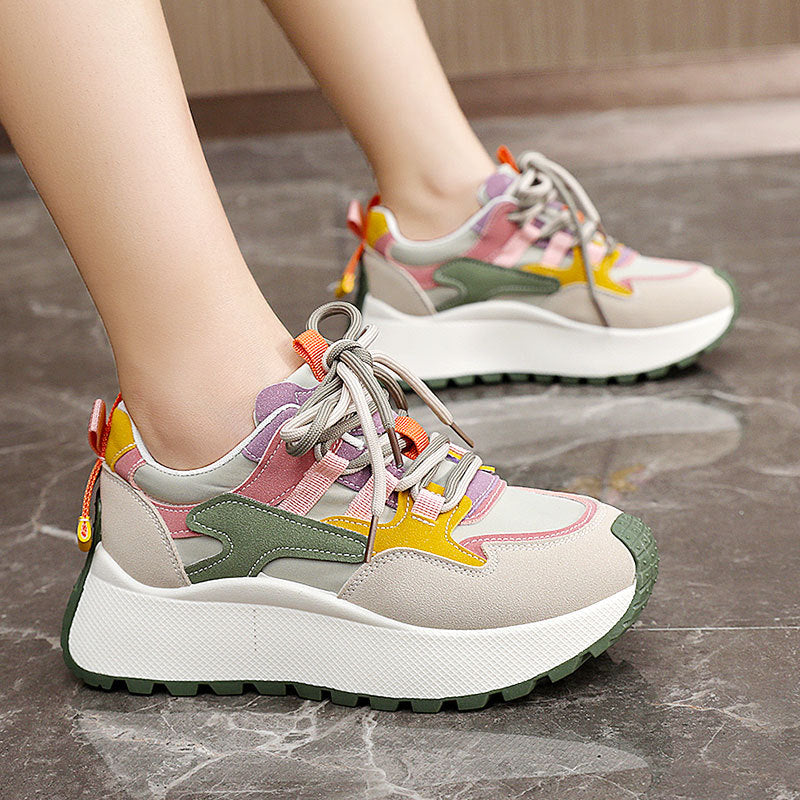 BRISSA™ - Zapatillas de correr con cordones cómodas y transpirables